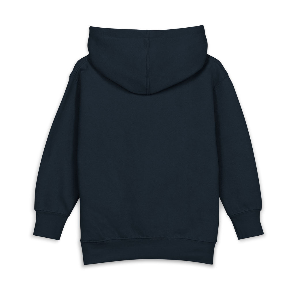Toddler Hoodie with Star Compass Graphic — Cozy Fleece Pullover for Kids