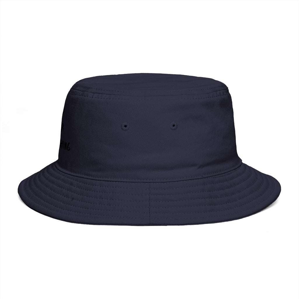 Mind Over Everything Brown Bucket Hat — Inspirational Casual Sun Hat