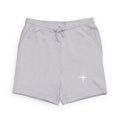 Star Compass Sweatshorts — Minimal Black Fleece Casual Shorts