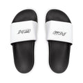 Men's White 'OFFLINE' Slide Sandals — Removable-Strap Casual Pool & Lounge Slides
