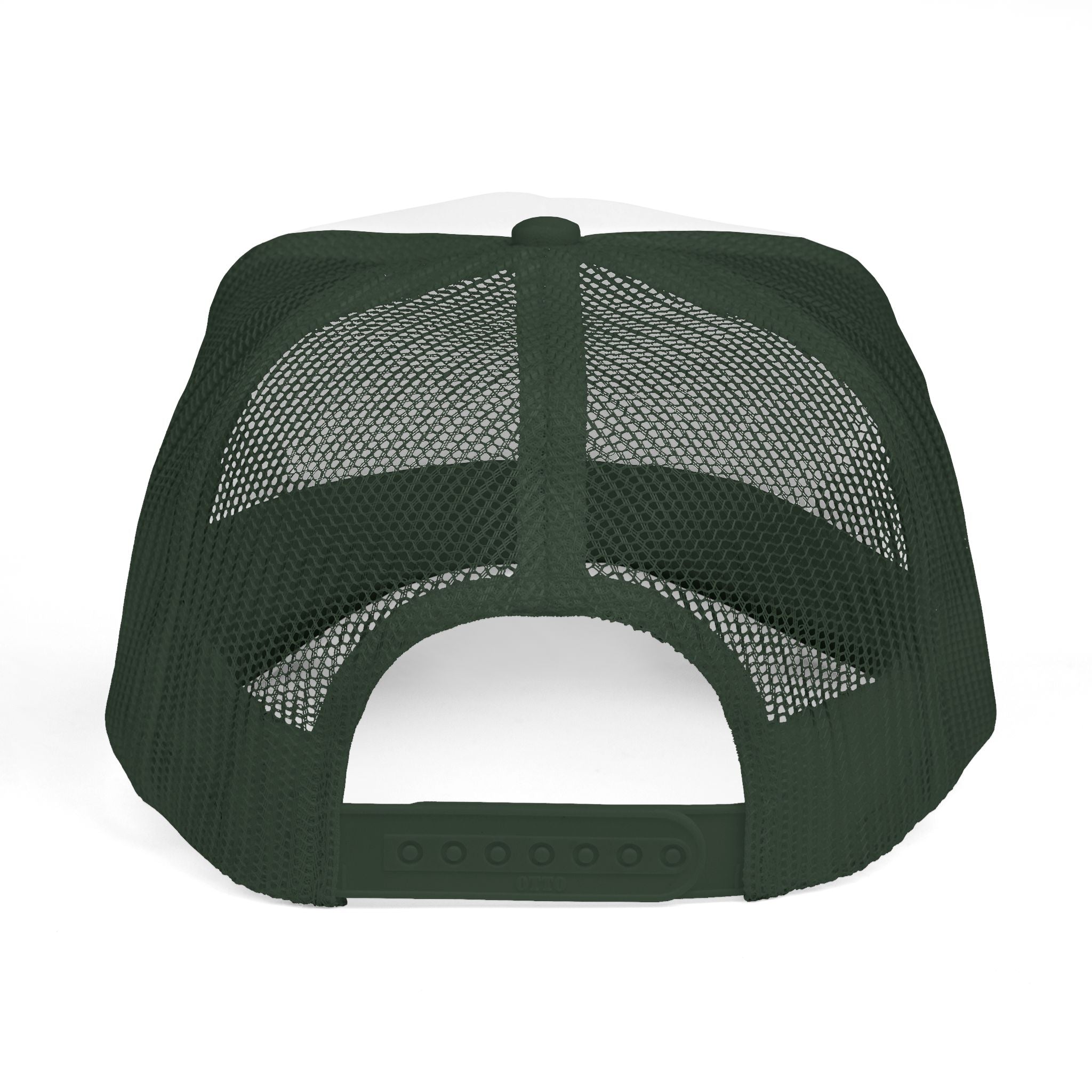 Trucker Cap — “Silent Progress” Minimal Embroidered Mesh Hat