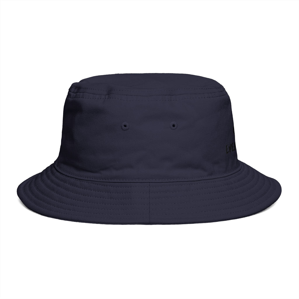 Mind Over Everything Brown Bucket Hat — Inspirational Casual Sun Hat