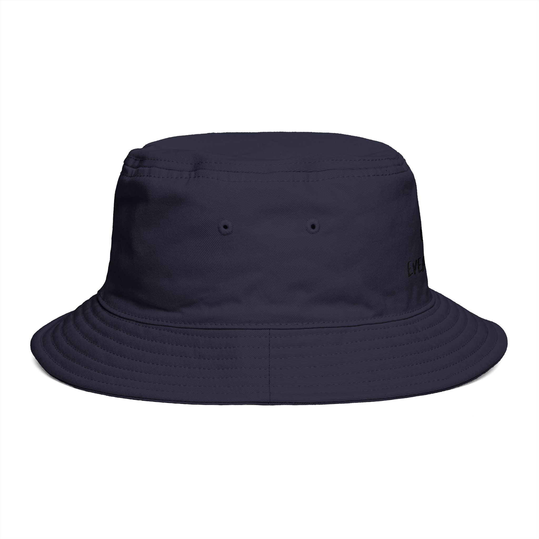 Mind Over Everything Brown Bucket Hat — Inspirational Casual Sun Hat