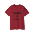 Growth Is Silent T-Shirt — Motivational Quote Graphic Tee