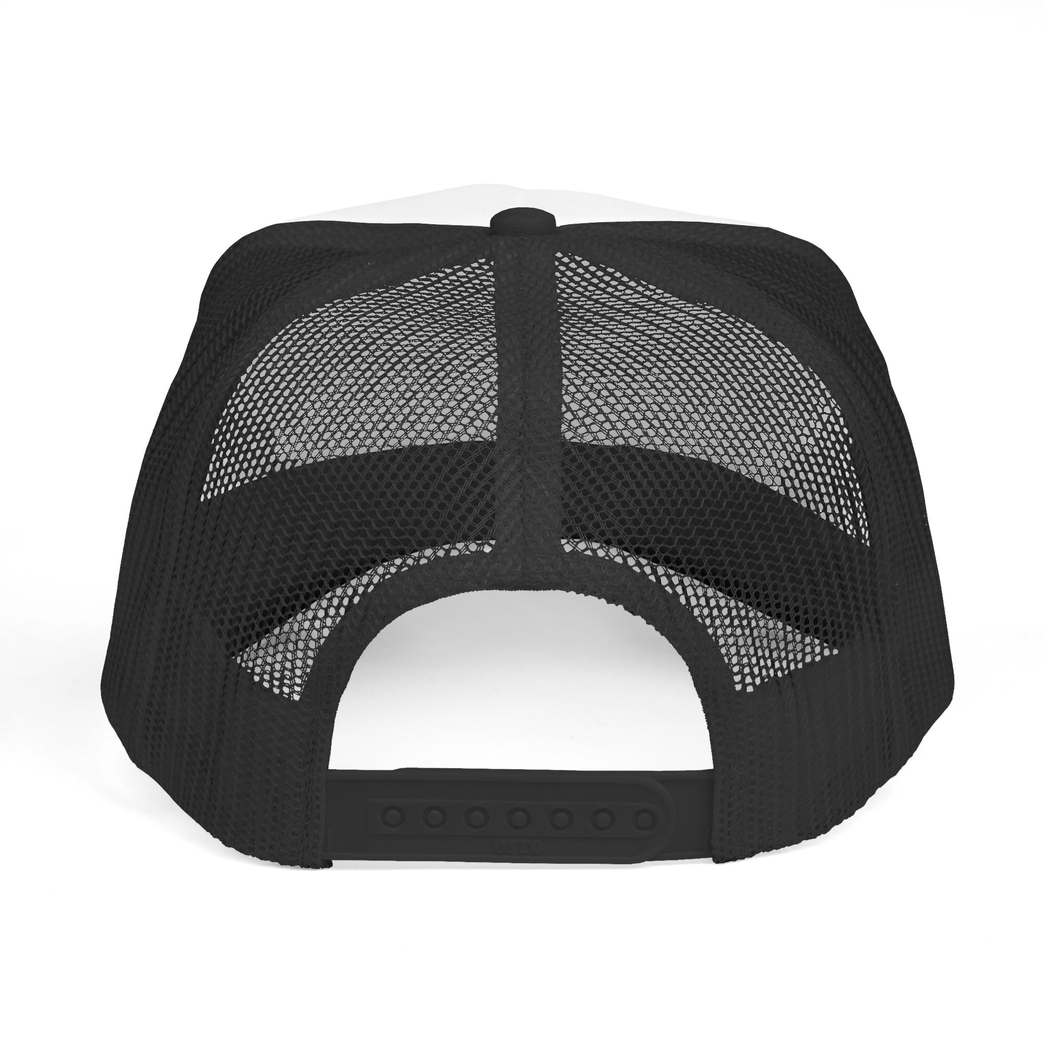 Trucker Cap — “Silent Progress” Minimal Embroidered Mesh Hat