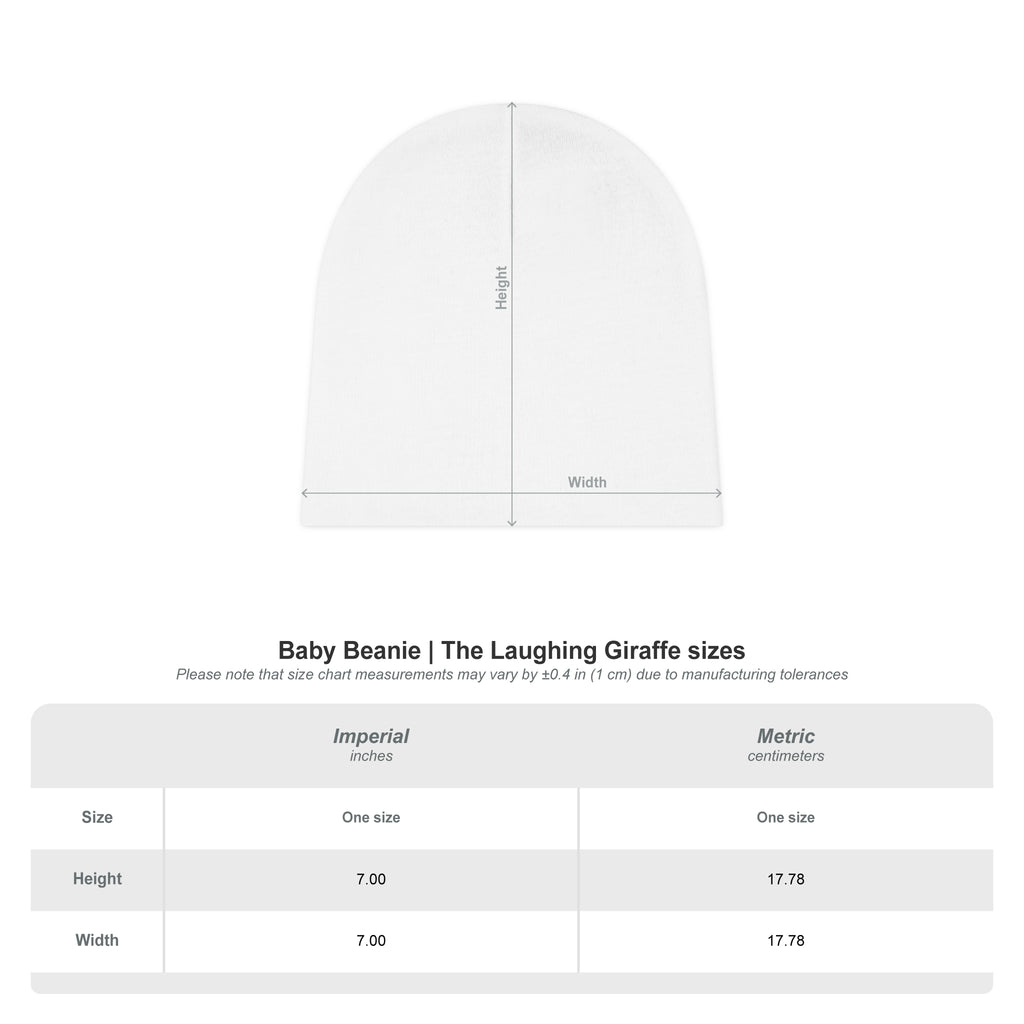 Baby Beanie — "OFFLINE" Script Knit Cap
