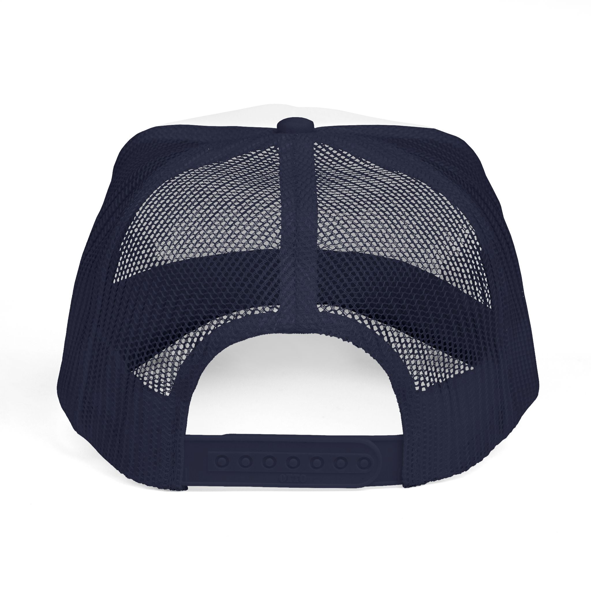 Trucker Cap — “Silent Progress” Minimal Embroidered Mesh Hat
