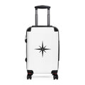 Compass Star Carry-On Suitcase – Minimal Travel Luggage with Nautical Star Design