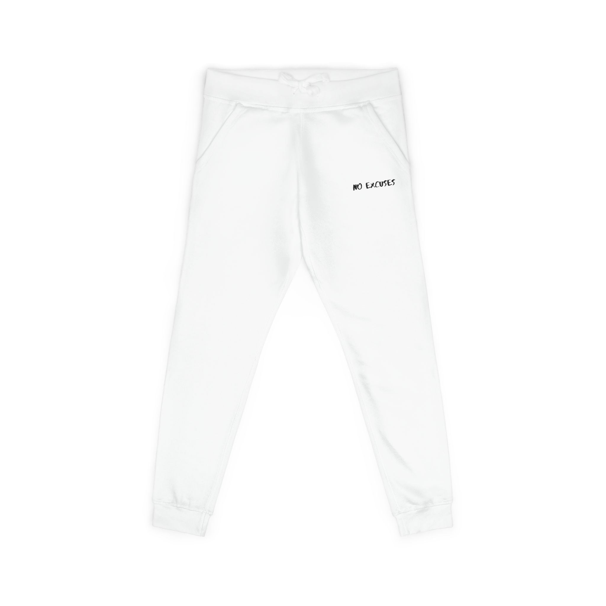 Embroidered 'I  Cookies' Fleece Sweatpants — Cozy Lounge Joggers
