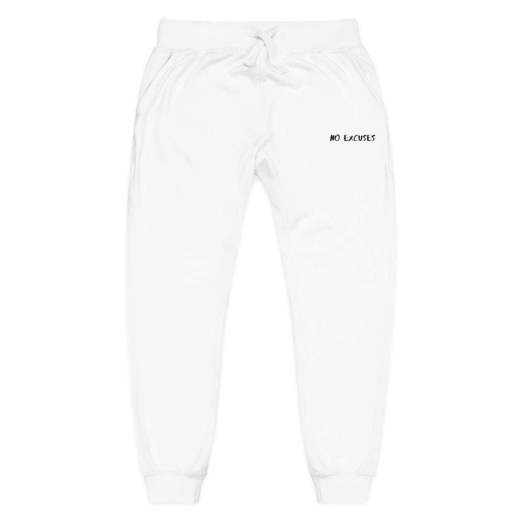 Embroidered 'I  Cookies' Fleece Sweatpants — Cozy Lounge Joggers