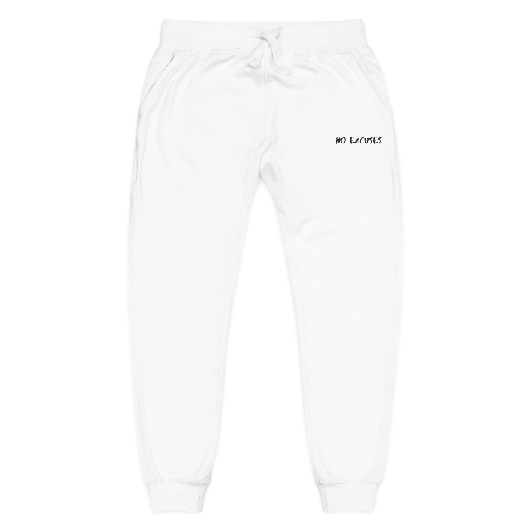 Embroidered 'I  Cookies' Fleece Sweatpants — Cozy Lounge Joggers