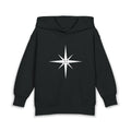 Toddler Hoodie with Star Compass Graphic — Cozy Fleece Pullover for Kids